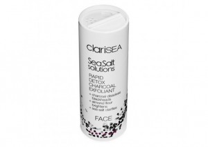ClariSEA Sea Salt Solutions rapid detox charcoal exfoliant for the face Review