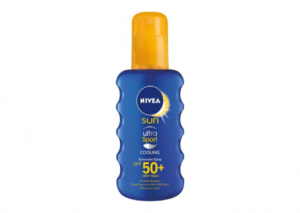 NIVEA SUN ULTRA SPORT Cooling Sunscreen Spray SPF50+ Reviews