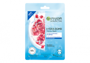Garnier Hydra Bomb Pomegranate Tissue Mask Review