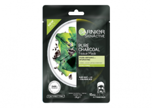 Garnier SkinActive Pure Charcoal Tissue Mask with Black Algae Review